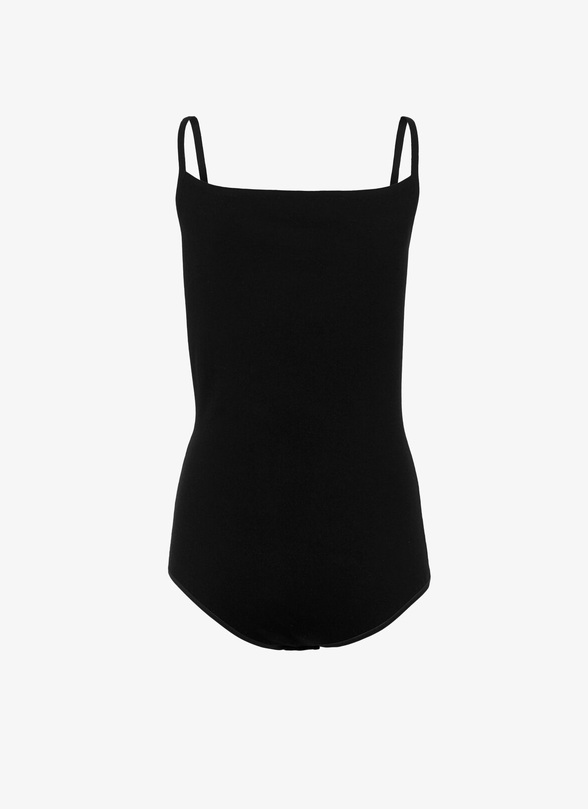 Wool-Blend Sleeveless Bodysuit ALAÏA BLACK WOOL-BLEND SLEEVELESS BODYSUIT
